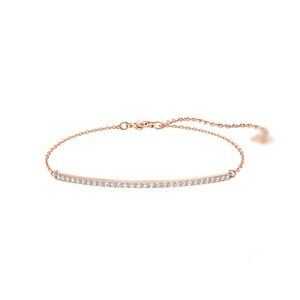 Swarovski rose gold bracelet